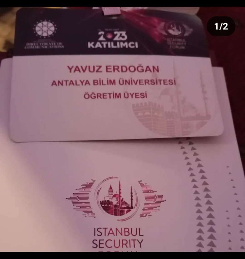 İstanbul siber güvenlik konferansı afişi