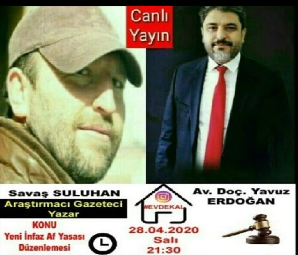 Gazeteci youtube yayını afişi